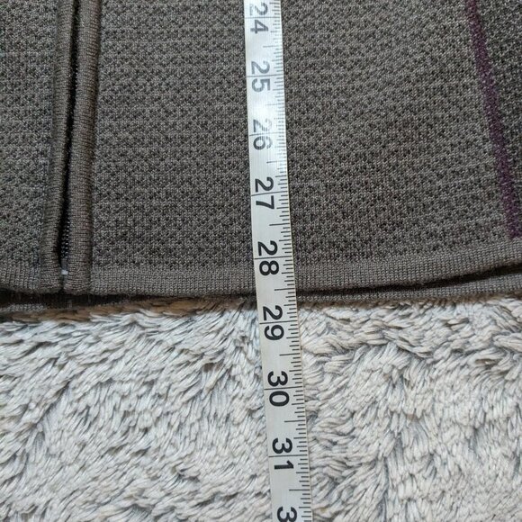 Smartwool Merino Wool Jacket Full Zip Brown XL - Picture 6 of 7